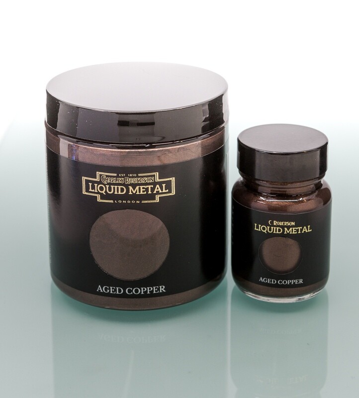 C Roberson liquid Metal Paint Aged Copper 30ml