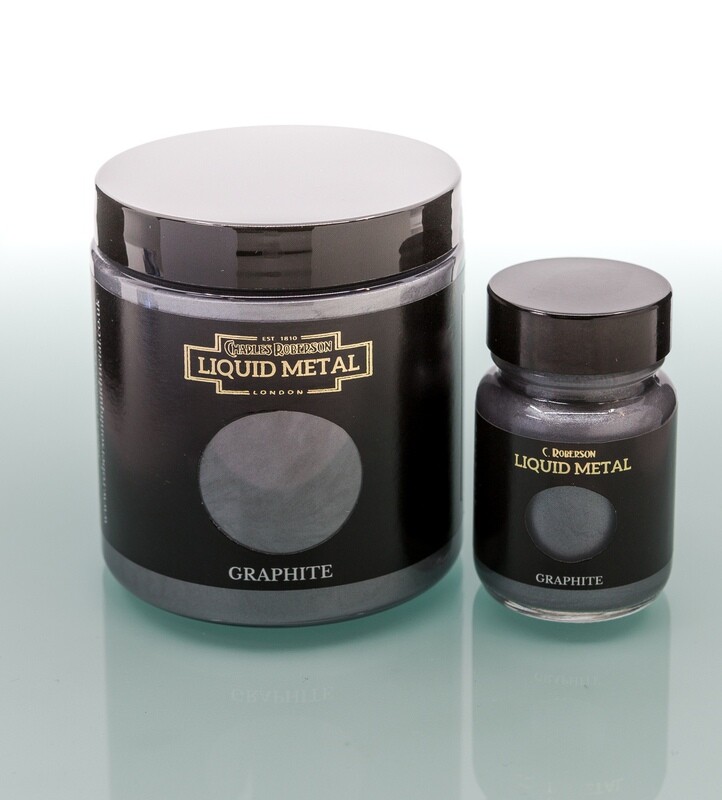 C Roberson liquid Metal Paint Graphite 30ml