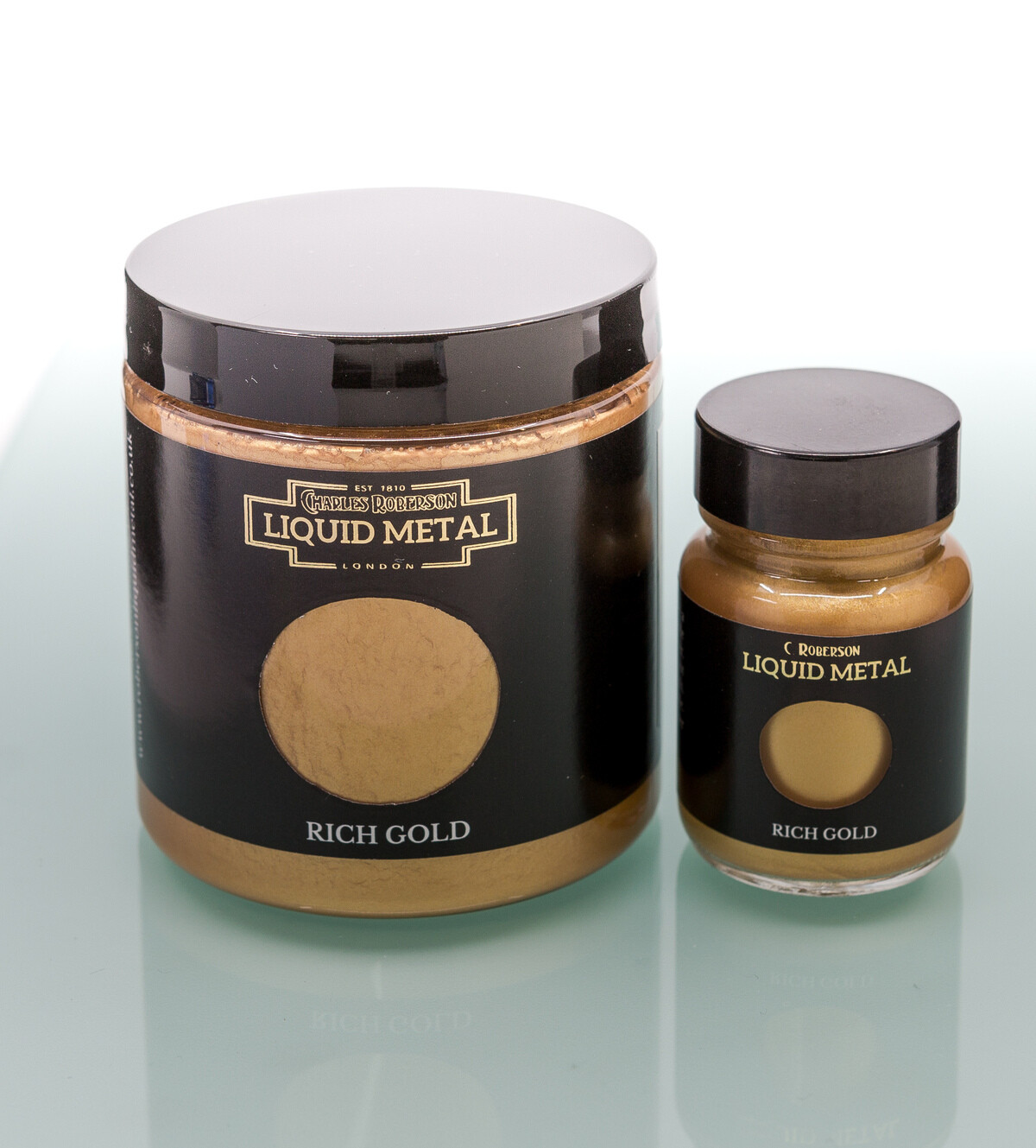 C Roberson liquid Metal Paint Rich Gold 30ml