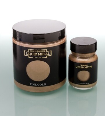 C Roberson liquid Metal Paint Fine Gold 30ml