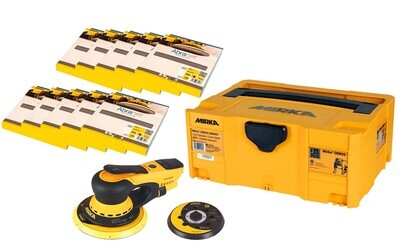 Mirka Deros 5650CV Twin Head & 100 Disc Sanding Kit Prices from
