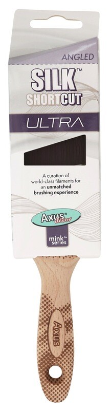 Axus Silk Touch Ultra Oval Angled Stubby Cutter Brush 2"