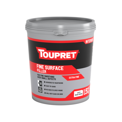 Toupret Interior Fine Surface Filler 0.33Kg to 4Kg