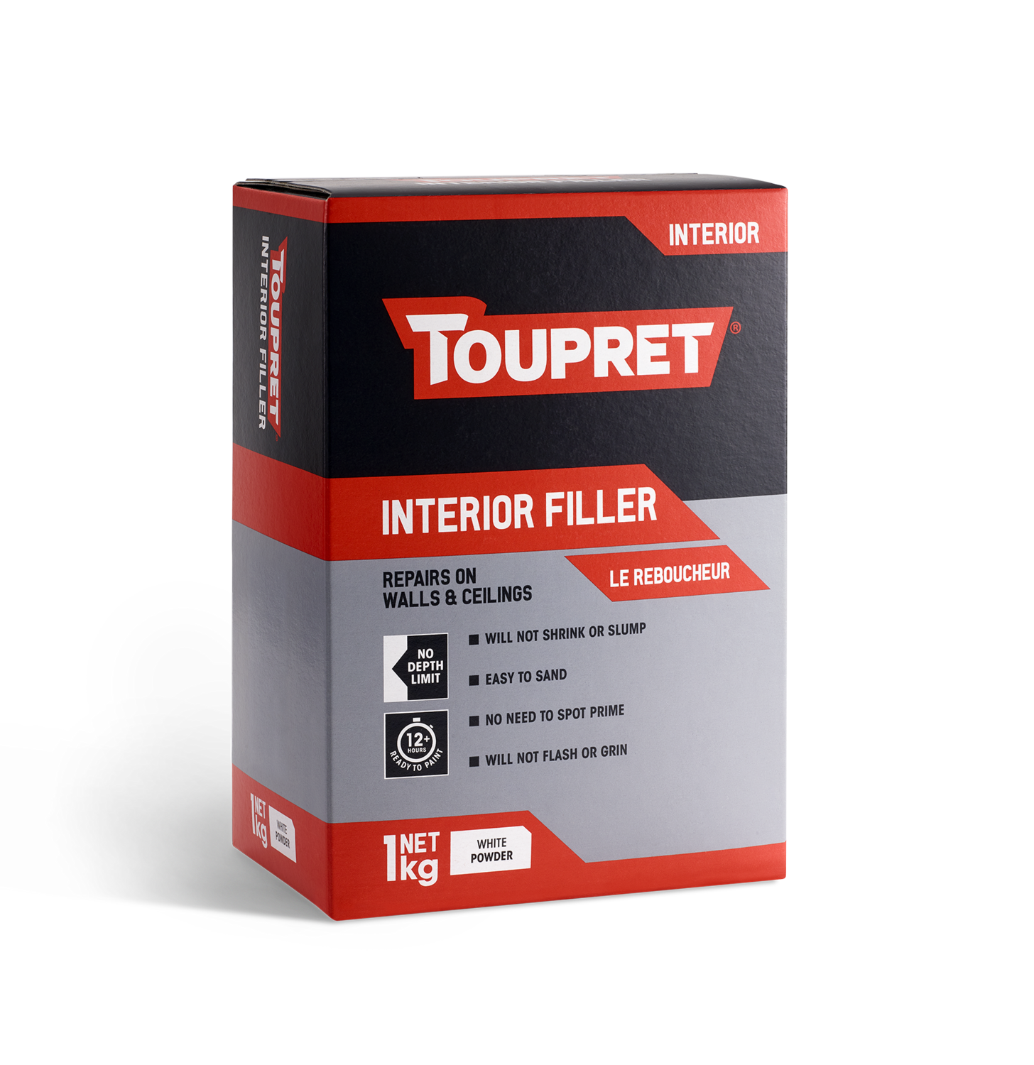 Toupret Interior Powdered Filler 1Kg to 10Kg