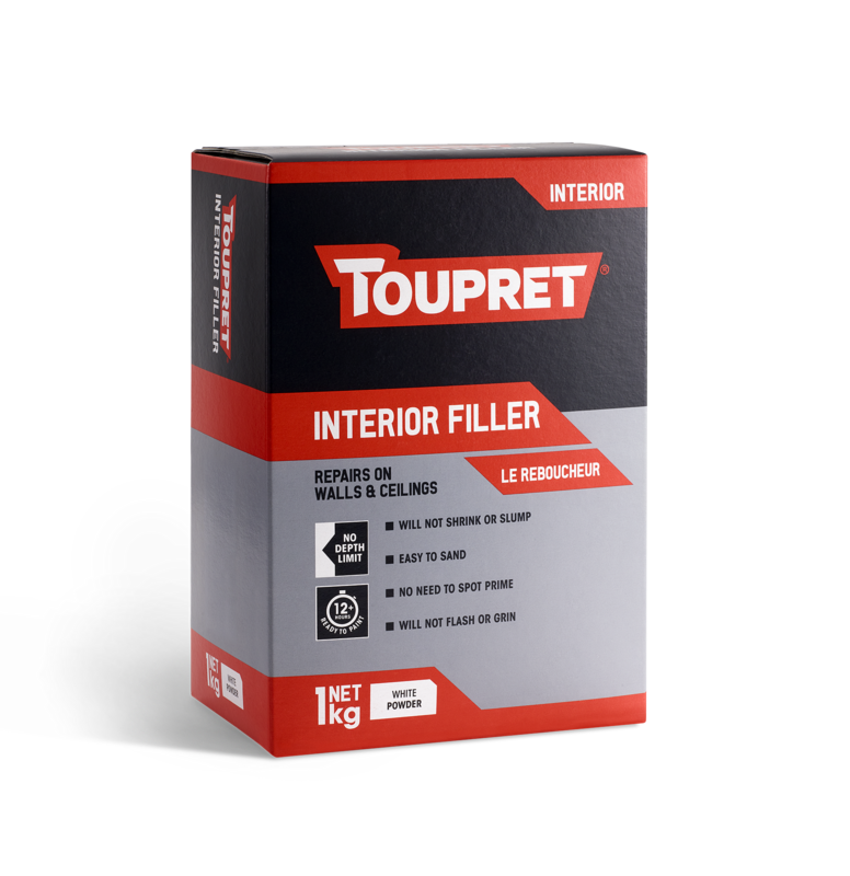 Toupret Interior Powdered Filler 1Kg to 10Kg