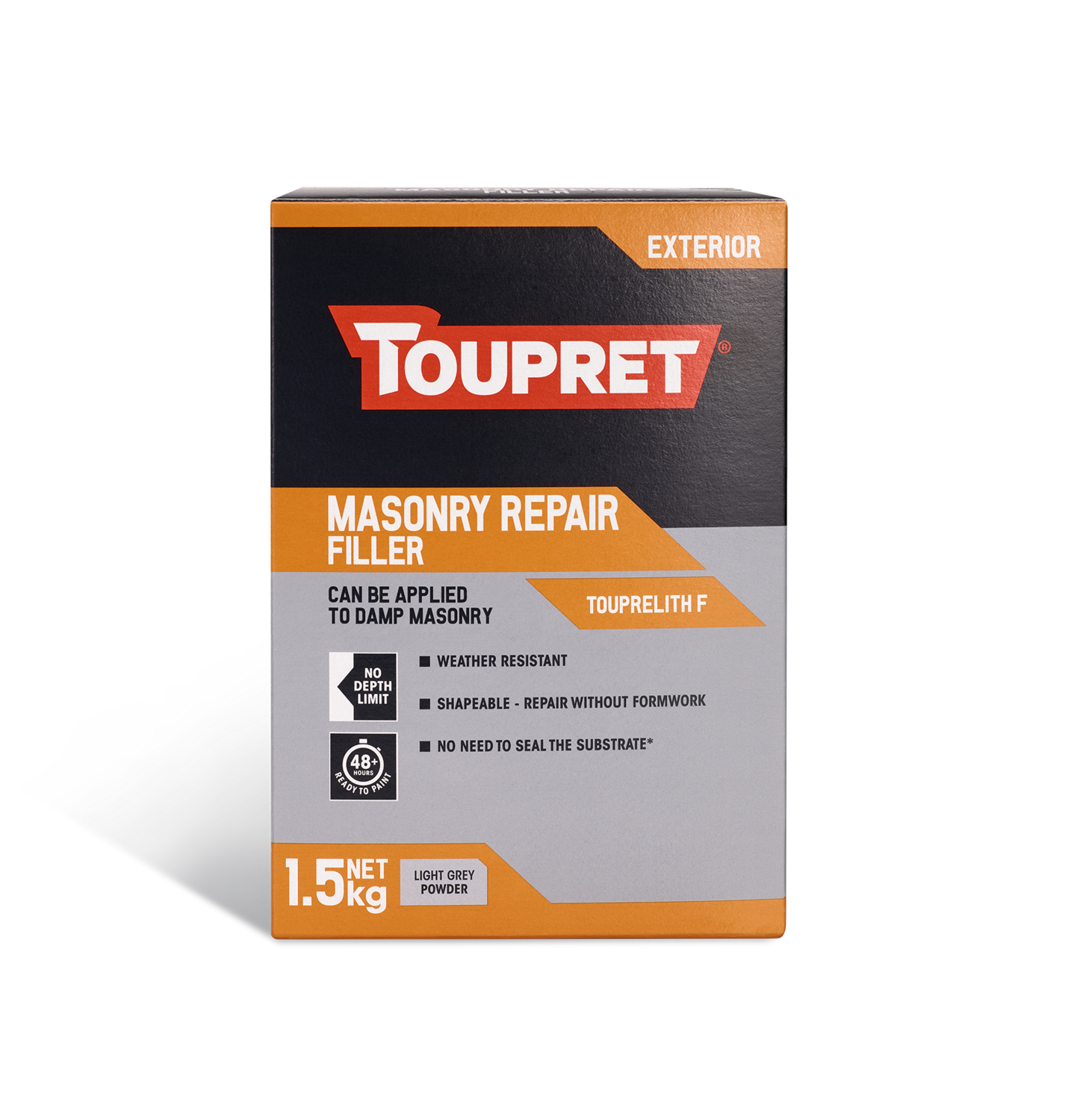Toupret Masonry Repair Filler Touprelith F 1.5Kg to 15Kg
