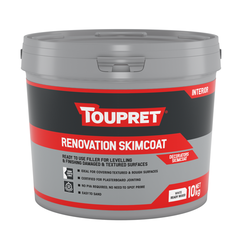Toupret Interior Renovation Skimcoat 10KG