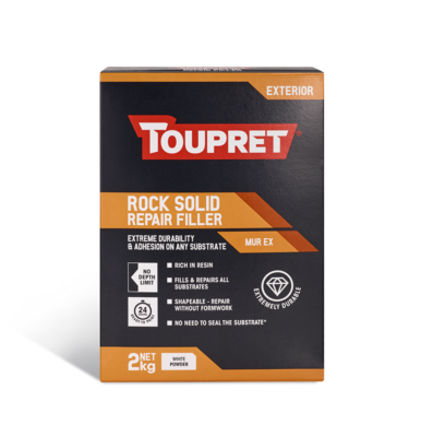 Toupret Rock Solid Repair Filler Mur Ex 2Kg to 10Kg