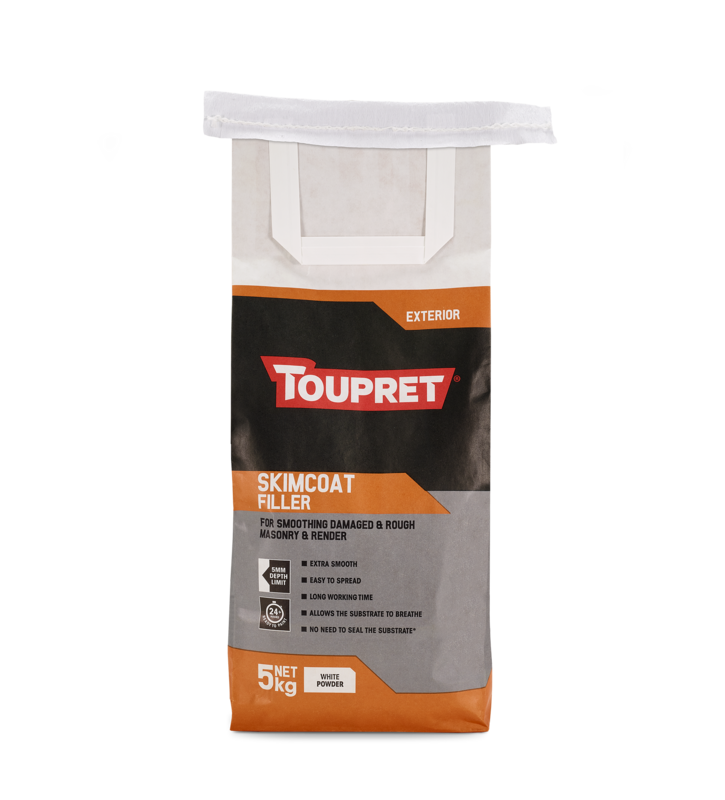 Toupret Exterior Skimcoat Powdered Filler 5Kg & 15Kg
