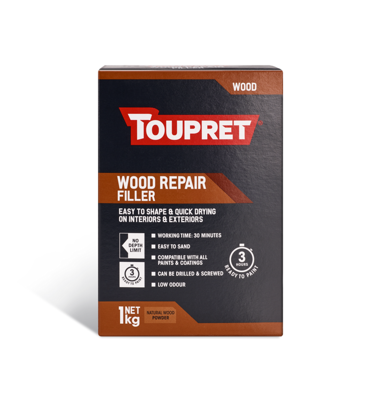 Toupret Interior & Exterior Wood Repair Filler 1KG & 2KG