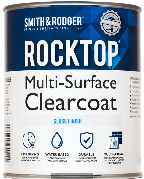 Smith & Rodger Rocktop Satin 500ml, 1L, 2.5L &  5L (click here to select size) Prices From