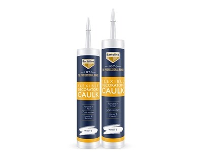 Bartoline Decorators Caulk WHITE C3 Tube 300ml Prices From