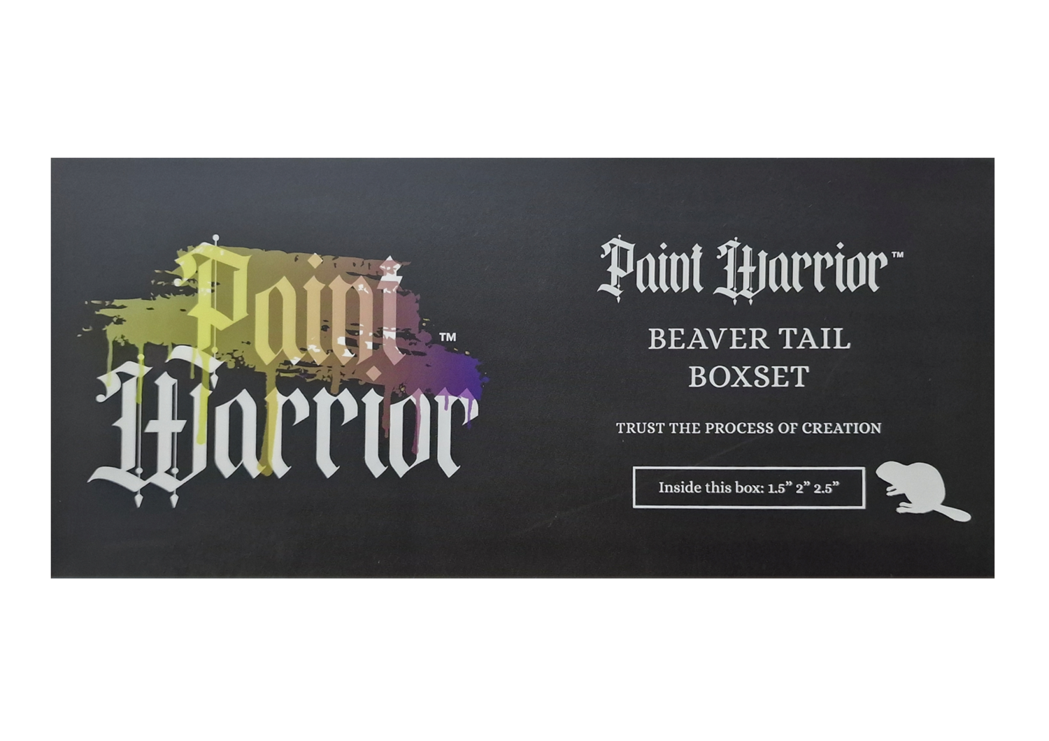 Paint Warrior Long Handled Oval Angled Brush - 1.5" to 3" (Click here to select size) Prices From