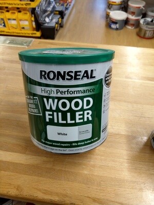 Ronseal High Performance 2 part Wood Filler White, 275g to 3.7kg -  click here to select size - Prices From