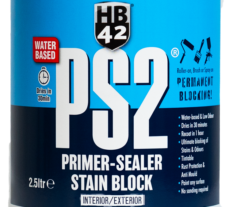 HB42 PS2 Water Based Primer-Sealer Stain Block 500ml - 5L click here to select size) Prices From