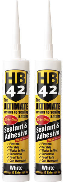 HB42 Ultimate Sealant & Adhesive C3 Tube 290ml 6 Colours - Click here to choose Colour