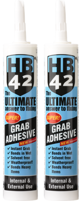 HB42 ‘Super Grab‘ Ultimate Adhesive White 290ml
