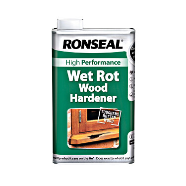 Ronseal High Performance Wet Rot Wood Hardener 500ml