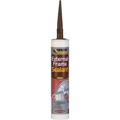 Everbuild External Frame Sealant C3 Tube 290ml White, Brown & Grey - Click here to choose Colour - Prices from