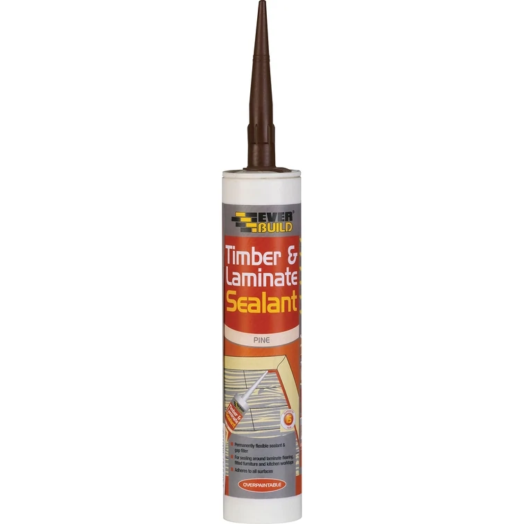 Everbuild Timber & Laminate Sealant C3 Tube 290ml Pine, Beech & Oak - Click here to choose Colour