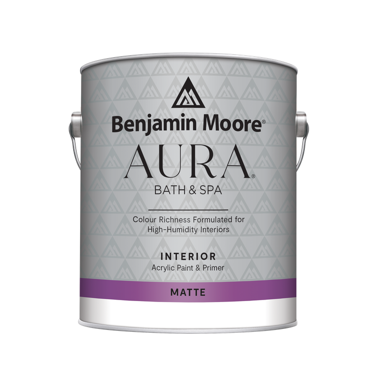 Benjamin Moore Aura Bath & Spa Matte Mixed Colour 3.79L