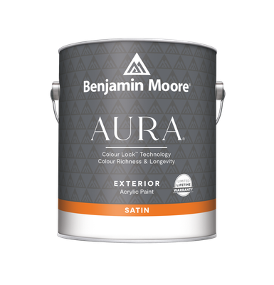Benjamin Moore Aura Exterior Satin Finish MIXED COLOUR 0.94L