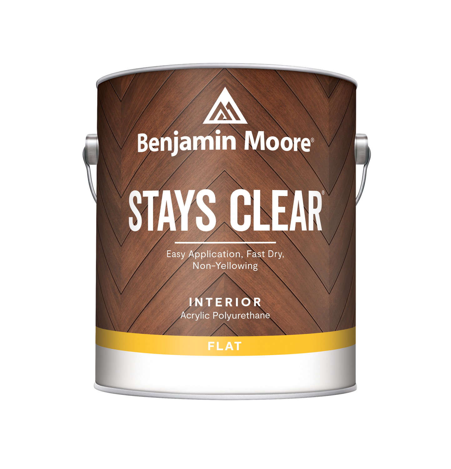 Benjamin Moore Stays Clear® Flat 0.94L US Quart
