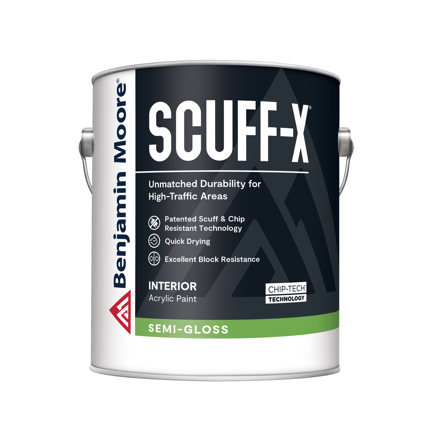 Benjamin Moore Ultra Spec Scuff-X Semi Gloss SUPER WHITE US Gallon 3.79L