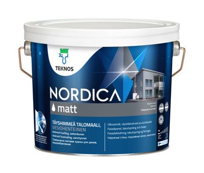 Teknos Nordica Matt 0.9L to 9L Colour -  (click here to select colour & size) Prices From
