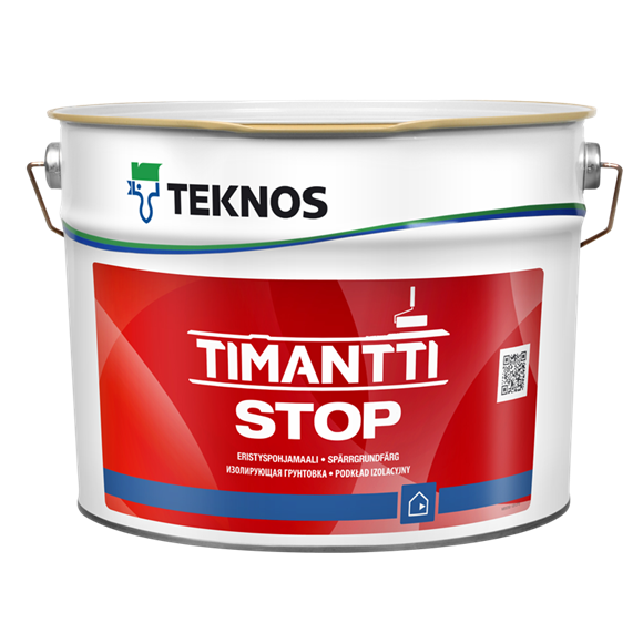 Teknos Timantti Stop -2.7L & 9L White - (click here to select size) Prices From