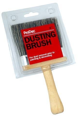 ProDec GREY BRISTLE DUSTING BRUSH 4" /100mm
