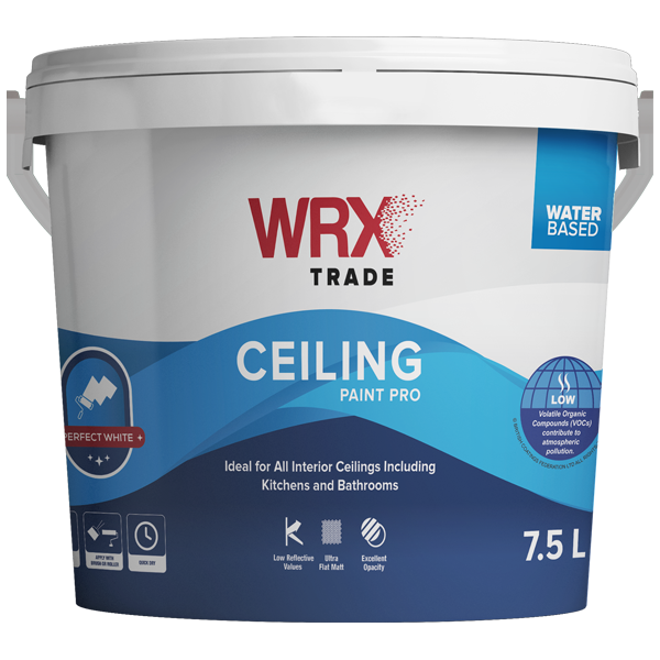 WRX Trade Ceiling Paint White 7.5L
