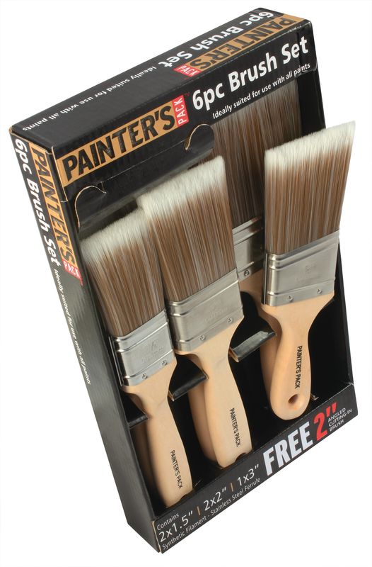 Painters Pack 4 Brush Set