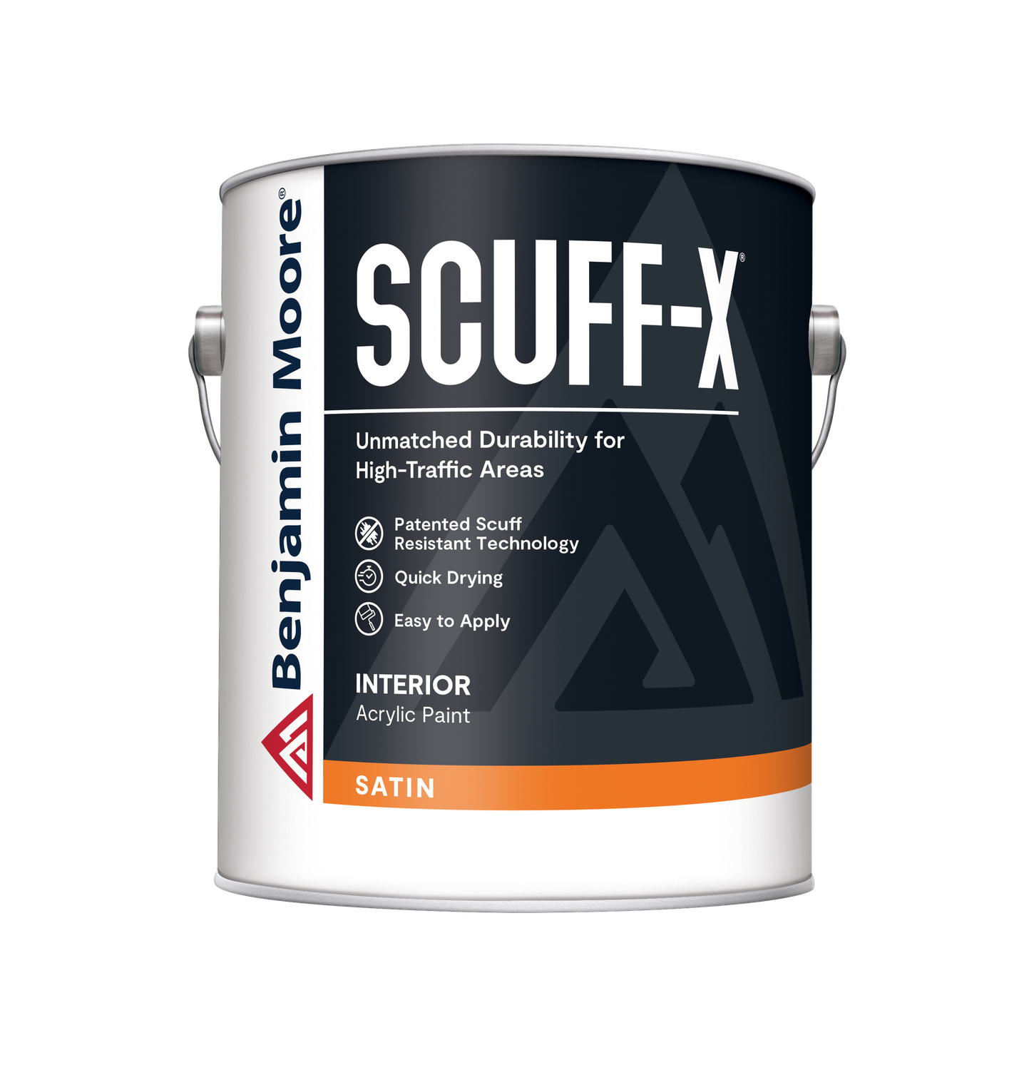 Benjamin Moore Ultra Spec Scuff-X Satin SUPER WHITE US Gallon 3.79L ​