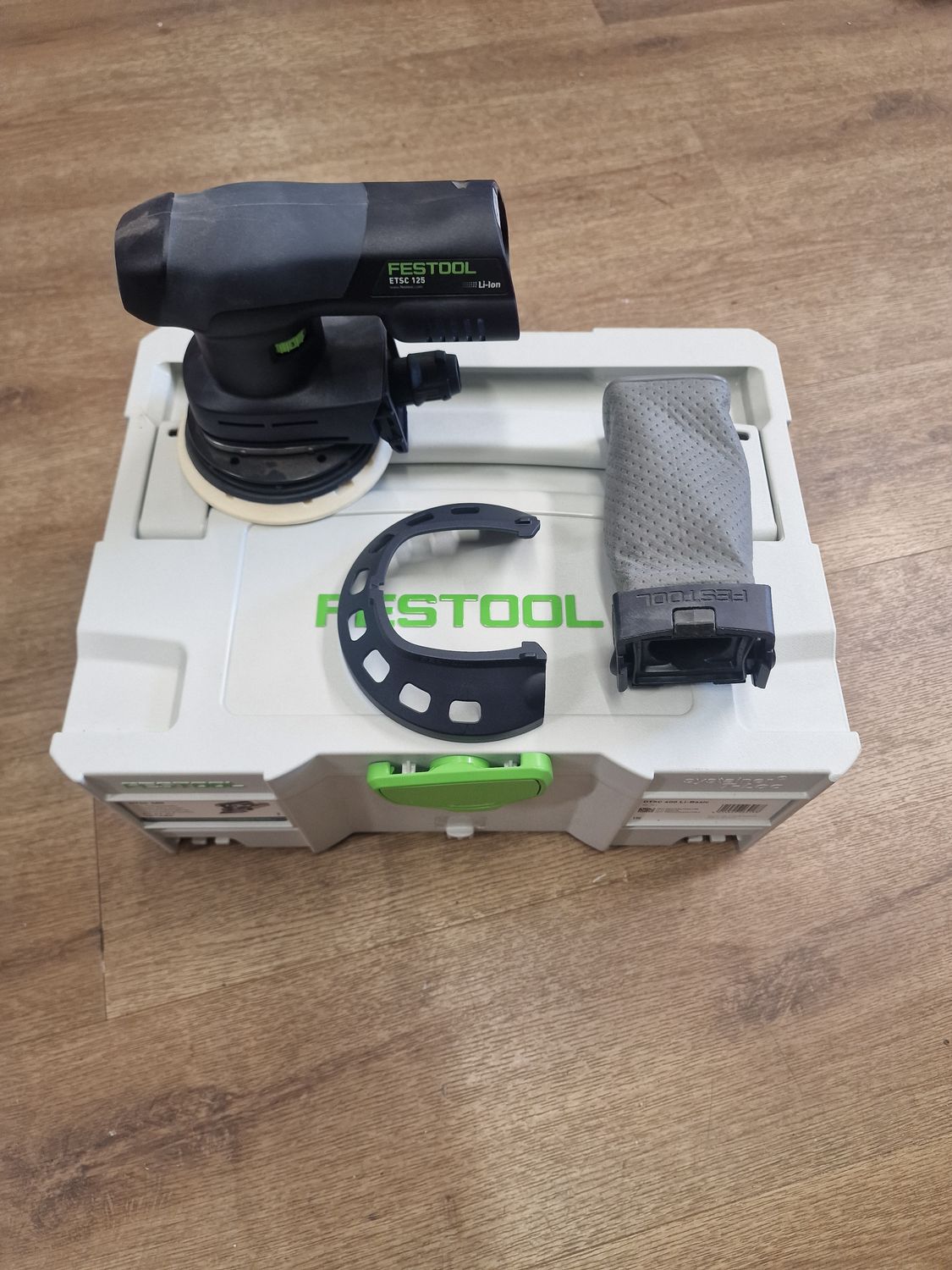 Festool ETSC 125 18V Sander Kit, BOX, NO Battery, NO Charger  - BRAND NEW - 3 YEARS FESTOOL WARRANTY