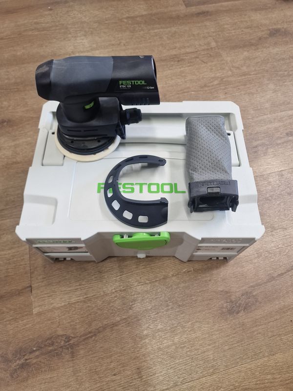 Festool ETSC 125 18V Sander Kit, BOX, NO Battery, NO Charger  - BRAND NEW - 3 YEARS FESTOOL WARRANTY
