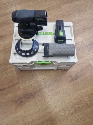 Festool ETSC 125 18V Sander Kit, BOX, ONE Battery, NO Charger  - BRAND NEW - 3 YEARS FESTOOL WARRANTY