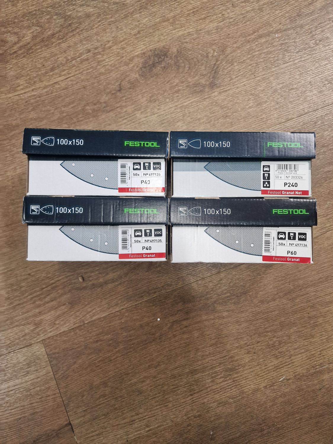 Festool 100MM X 150MM  DELTA SANDING PADS - BARGAIN BULK BUY