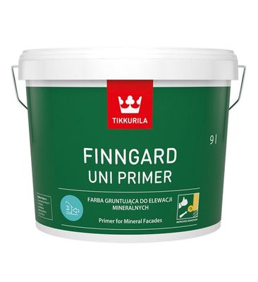 Tikkurila Finngard Uni Masonry Primer Colour Mix 9L