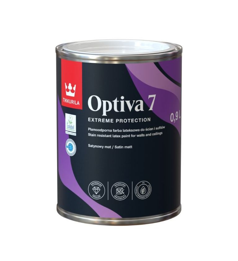 Tikkurila Optiva 7 Matt 0.9L White