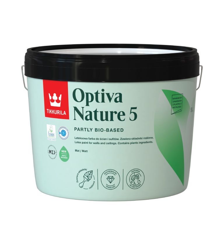 Tikkurila Optiva Nature 5 Matt 9L Colour Mix