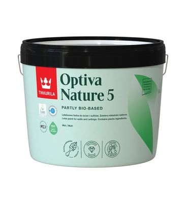 Tikkurila Optiva Nature 5 Matt 9L Colour Mix