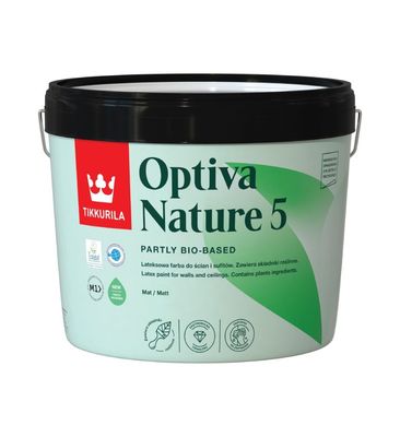 Tikkurila Optiva Nature 5 Matt 2.7L White