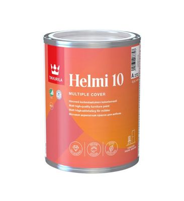 Tikkurila Helmi 10 Acrylic Matt 0.9L Colour Mix