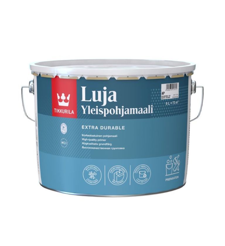 Tikkurila Luja Universal Primer, 9L Colour Mix
