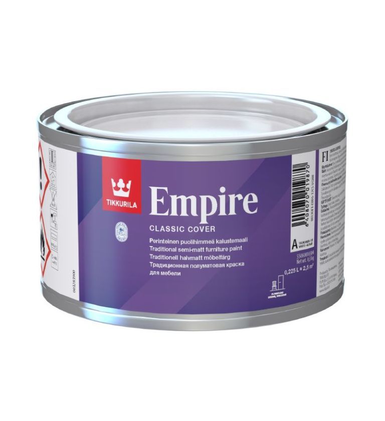 Tikkurila Empire Furniture Paint 0.225L Colour Mix