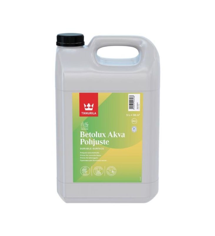 Tikkurila Betolux Akva Primer - 5L