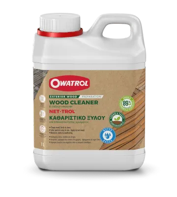 Owatrol Net-trol Wood Cleaner, Neutraliser & Colour Restorer 1L