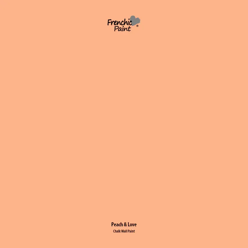 Frenchic - Peach and Love - Peel & Stick Paint Sample