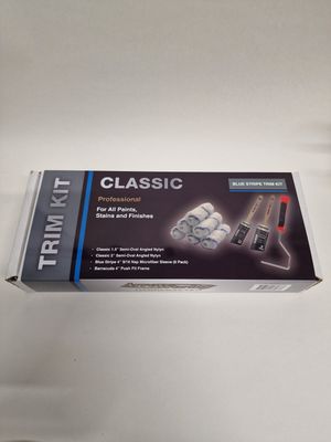 Arroworthy Classic Blue Stripe Roller & Brush Trim Kit